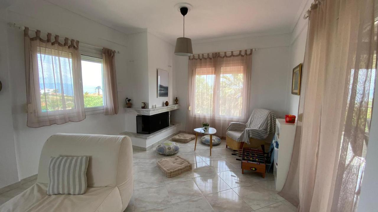 Ferienwohnung Amazing Sea View Loft, Áfitos Exterior foto