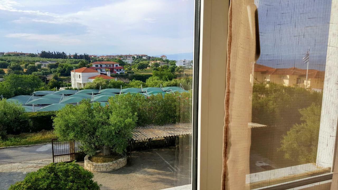 Ferienwohnung Amazing Sea View Loft, Áfitos Exterior foto