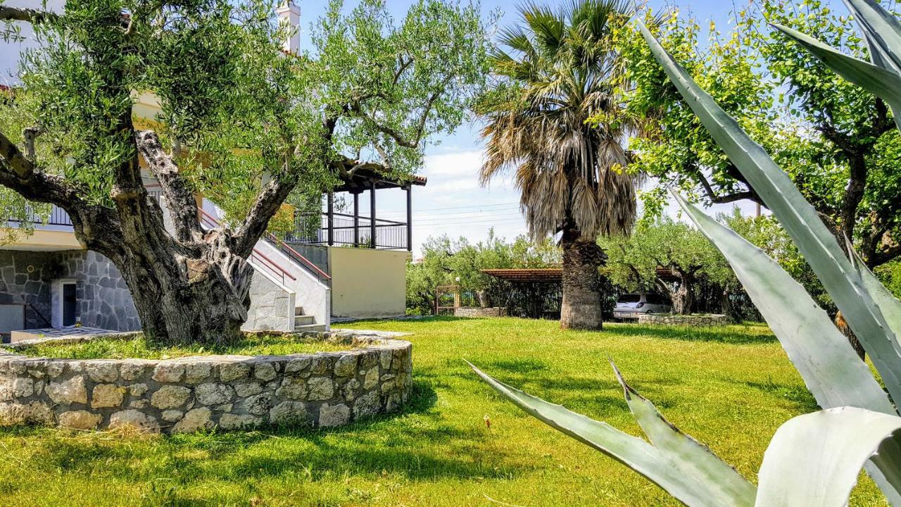 Ferienwohnung Amazing Sea View Loft, Áfitos Exterior foto